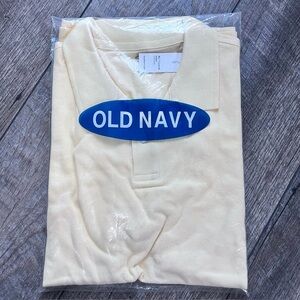 Old Navy Juniors Yellow Polo Shirt XL Husky